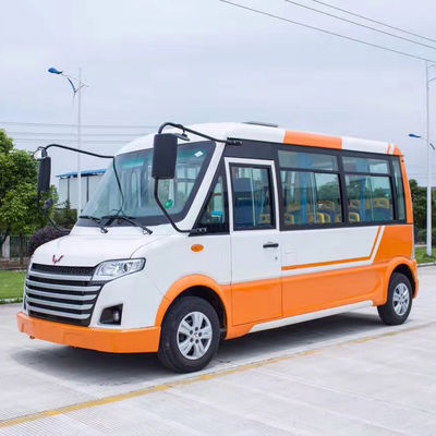 Trung Quốc Xe điện tiện ích màu trắng thời trang màu cam, Xe buýt công viên 30km / H nhà cung cấp