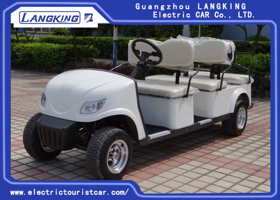 Trung Quốc Xe điện 24km / H 6 chỗ, Xe điện Câu lạc bộ Golf 48V / 3KW Có thùng Y065 nhà cung cấp