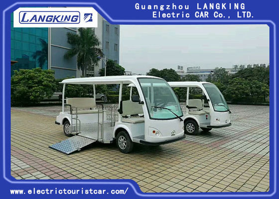 Trung Quốc 5 xe du lịch điện chở khách có xe lăn cho người khuyết tật, Max.Speed ​​28km / h nhà cung cấp