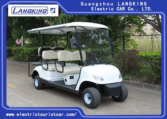 Trung Quốc Xe golf điện màu trắng 48V 3KW DC Motor màu đen với 6 chỗ ngồi dễ vận hành nhà cung cấp