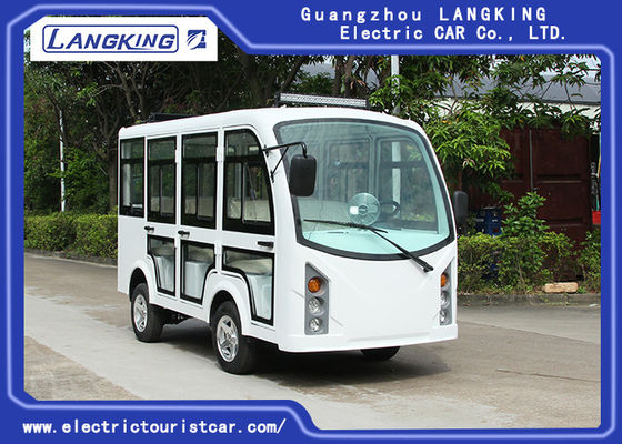 Trung Quốc Cabin hành khách 5KW kèm theo Xe điện du lịch Buggy 8 chỗ Màu trắng nhà cung cấp