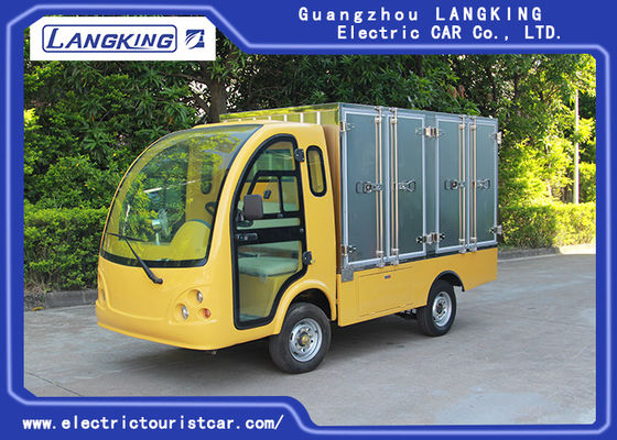 Trung Quốc 2 hành khách Giỏ hàng thực phẩm Golf Tải 900kgs / Xe chở hàng bằng điện có cửa nhà cung cấp