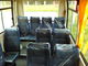 Xe điện tiện ích màu trắng thời trang màu cam, Xe buýt công viên 30km / H nhà cung cấp