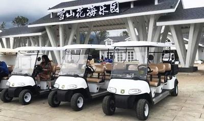 Xe golf điện cho Khu du lịch Biển Hoa Tuyết Sơn
