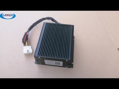 Các bộ phận xe điện màu đen xe golf DC chuyển đổi đầu ra kép loại 150mm * 150mm * 45,5mm