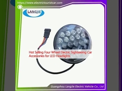 Bán nóng bốn bánh xe điện Thêm phụ kiện xe du lịch cho đèn pha LED