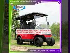 Mini 4 bánh xe 4 người xe điện câu lạc bộ xe golf với pin 48V