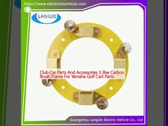 Các bộ phận và phụ kiện xe câu lạc bộ 3.3kw Carbon Brush Frame For Yamaha Golf Cart Parts
