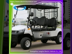 4 Wheel Electric Golf Cart 4 chỗ ngồi AC Motor Tourist Car Hire For Resort Car