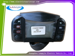 Xe buýt du lịch điện LVTONG Vật liệu nhựa màu đen 48V