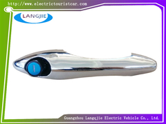 Chìa khóa cửa tay cầm Chrome bọc bạc Đen LVTONG Tour Bus phụ kiện