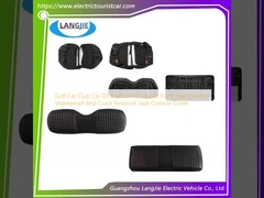 Golf Car Club Xe DS Đen Phố nhỏ Nệm ghế trước chống nước và chống nứt