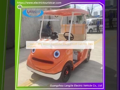 2 chỗ ngồi 48V điều khiển động cơ xe golf điện cho sân bay công viên
