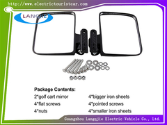 EAGLE Side View Mirror Chiếc gương nhìn sau gấp cho xe du lịch điện và xe tuần tra Golf Ca