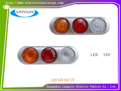 Bốn bánh xe du lịch điện EAGLE Đường chiếu sáng phía sau Lắp ráp đèn sau Khóa đèn ống xả