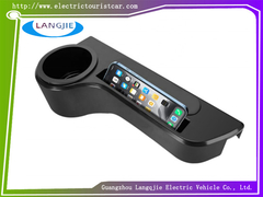 Xe gôn ghế sau dựa cánh tay với tay cầm cốc và tay cầm điện thoại