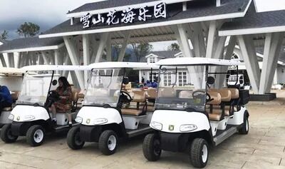Blog công ty mới nhất về Công viên giải trí lớn áp dụng xe golf điện cho trải nghiệm khách thân thiện với môi trường