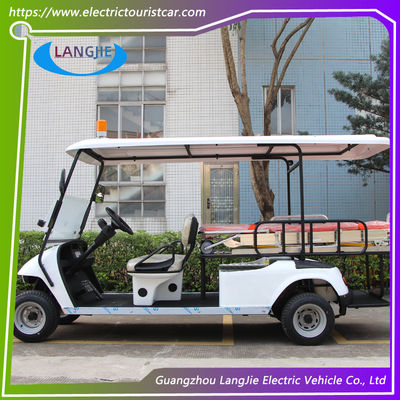 Giá tốt. Xe cứu thương điện 2 chỗ ngồi + 1 giường 48V / 5KW động cơ AC cho bãi đậu xe sân bay trực tuyến