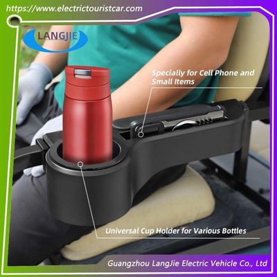 Giá tốt. Bộ ghế sau xe golf đa năng EZGO, tay vịn màu đen, có chỗ để cốc, có thể tháo rời để dễ dàng vệ sinh trực tuyến