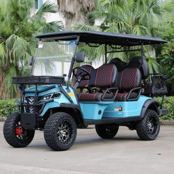 Giá tốt. Luxury 6 Seater Electric Golf Cart with 72V/48V Lithium Battery 40km/h Max Speed and 80km Range trực tuyến