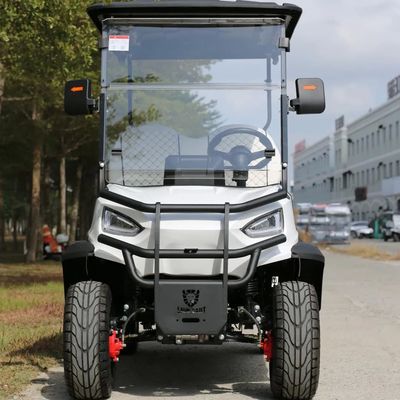 Giá tốt. 4 Seats Electric Golf Cart With Cargo Box 48V Maintenance-Free Battery And High-Strength Chassis trực tuyến