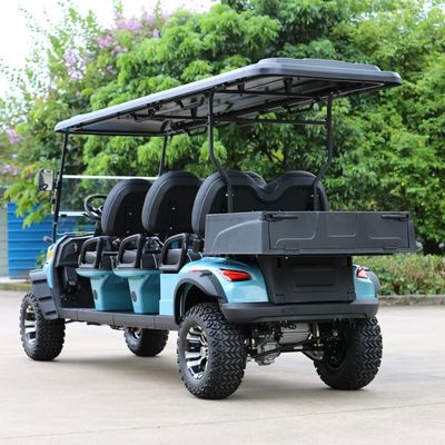 Giá tốt. 6 Seats Electric Golf Cart With 10-Inch Multimedia Screen Q235 High-Strength Chassis And 510kg Max Loading trực tuyến