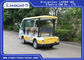 Xe golf 8 chỗ màu trắng / vàng Xe buýt điện Tham quan xe buýt mini Trung Quốc nhà cung cấp