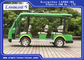 Xe du lịch 8 chỗ màu xanh lá cây Xe buýt du lịch nhỏ Xe buýt 18% Khả năng leo núi nhà cung cấp