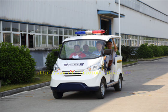 Xe tuần tra điện chở khách nhiều màu 4 màu cho hành trình an ninh với đèn cảnh báo