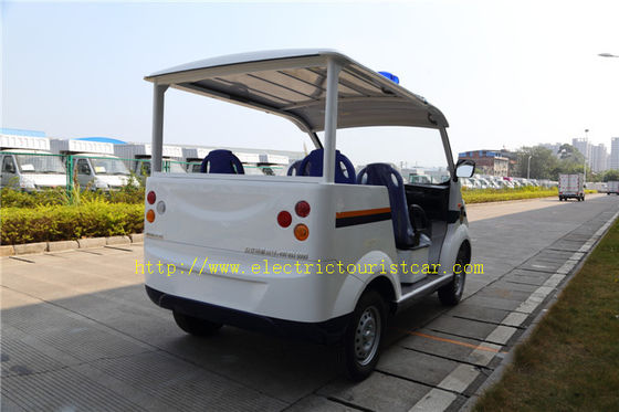 Xe tuần tra điện chở khách nhiều màu 4 màu cho hành trình an ninh với đèn cảnh báo