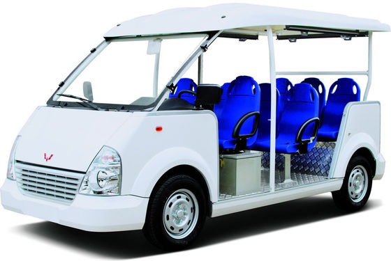 Xe buýt điện 11 chỗ ngồi chạy pin mini lý tưởng cho khách sạn, khu danh lam thắng cảnh, trường học và tuần tra an ninh công cộng