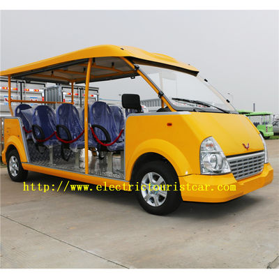 Sân chơi Xe điện Du lịch Xăng Xe buýt nhỏ đưa đón có kính chắn gió