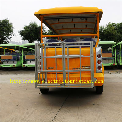 Sân chơi Xe điện Du lịch Xăng Xe buýt nhỏ đưa đón có kính chắn gió