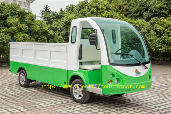 2 chỗ ngồi xe hành lý điện động cơ AC cho khách sạn 48v / 5kw Xốp với ghế da nhân tạo