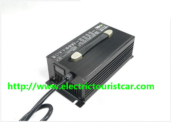 Vỏ màu đen Xe điện cổ điển Sạc pin 48V 25A 260 * 150 * 90 Mm
