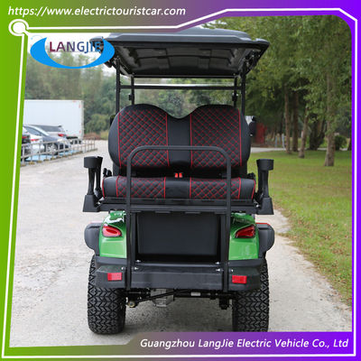 4 Wheel Electric Golf Cart 4 chỗ ngồi Resort Car AC Motor Electric Car Tour cho khách sạn