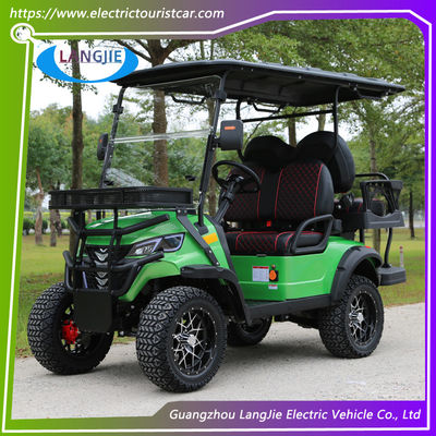 Thiết kế mới Tùy chọn màu sắc Xe golf điện 4 chỗ ngồi 48V Xe điện Câu lạc bộ Xe năng lượng Xanh