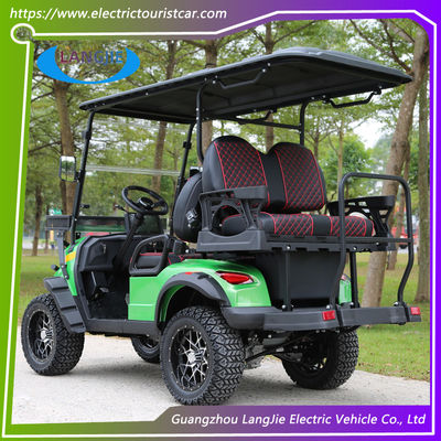 Thiết kế mới Tùy chọn màu sắc Xe golf điện 4 chỗ ngồi 48V Xe điện Câu lạc bộ Xe năng lượng Xanh