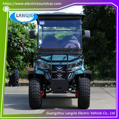 Giá tốt. Off-road 6 chỗ ngồi xe golf điện với động cơ AC 48V / 5KW cho các hoạt động ngoài trời trực tuyến