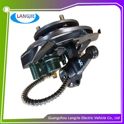 Hệ thống lái xe điện du lịch Xe golf màu đen Phanh chống mài mòn