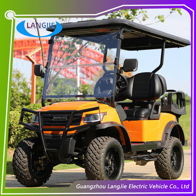 AC Motor Electric Club Car 4 chỗ ngồi xe gôn với 30% khả năng leo núi pin hoạt động