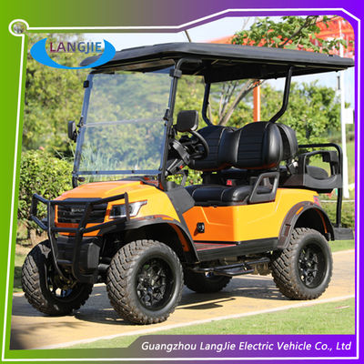 40 Km/h Xe buýt du lịch điện nhỏ 5KM Động cơ pin 48V 4 chỗ xe golf điện