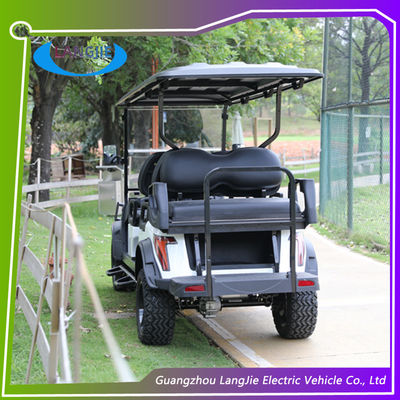 Động cơ AC Xe săn bắn điện 6 người Xe xe golf Xe xe golf cho sân bay công viên