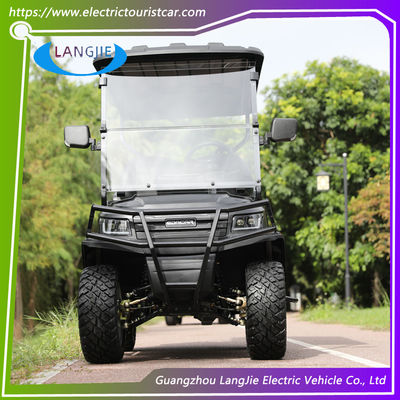 Balck Colour Resort Xe săn điện 2 hàng cho 4 hành khách 340 kg tải trọng tối đa