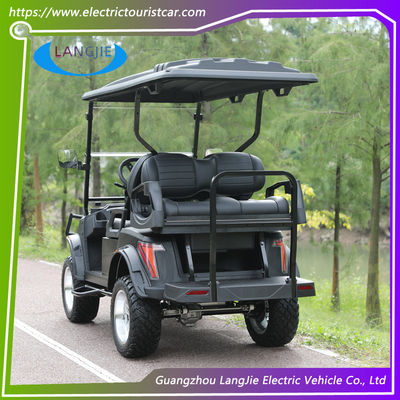 Balck Colour Resort Xe săn điện 2 hàng cho 4 hành khách 340 kg tải trọng tối đa