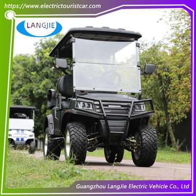 Thang cao 4 bánh xe câu lạc bộ Golf Buggy Cart 4 chỗ ngồi Xe điện câu lạc bộ xe golf tổng thống