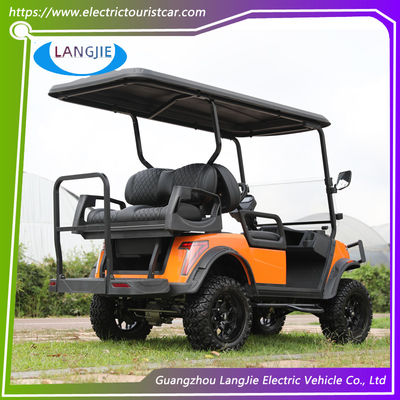 48V Electric Club Car 4 chỗ ngồi Golf Buggy với CE đường phố pháp lý cho sự hài lòng của khách hàng