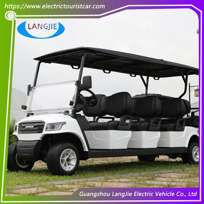 4 Wheel Golf Cart 8 Hành khách Golf Cart 48V Electric Motor Golf Cart Cho khách sạn