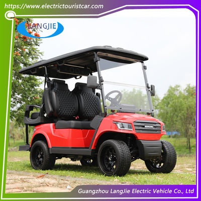 Mini 4 bánh xe 4 người Câu lạc bộ xe điện Xe golf với pin 48V