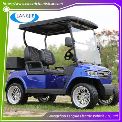 2 chỗ ngồi xe golf điện với hộp hàng AC động cơ cho hiệu suất sân golf tối ưu
